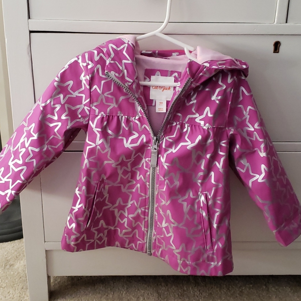 Sz 18 month Cat and Jack raincoat